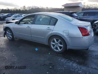 2005 Nissan Maxima 3.5 SE with VIN 1N4BA41E35C875141, listed as a Copart auction lot 45846235 with 185,415 mi miles and Salvage Title. Bid and sale history available at carsss.com. Image 2.