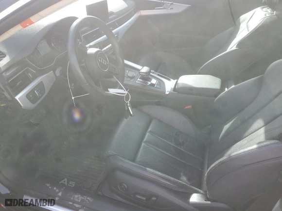 2019 Audi A5 Coupe Premium with VIN WAUSNAF56KA007158, listed as a Copart auction lot 87694965 with 47,570 mi miles and Salvage Title. Bid and sale history available at carsss.com. Image 7.