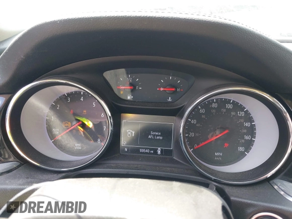 2019 Buick Regal Preferred with VIN W04GL6SX0K1031243, listed as a IAAI auction lot 42138640 with 69,540 mi miles and . Bid and sale history available at DreamBid. Image 7.