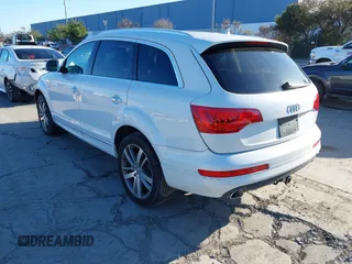 2014 Audi Q7 3.0L TDI Prestige with VIN WA1VMAFEXED008703, listed as a IAAI auction lot 41689471 with 49,658 mi miles. Bid and sale history available at carsss.com. Image 3.