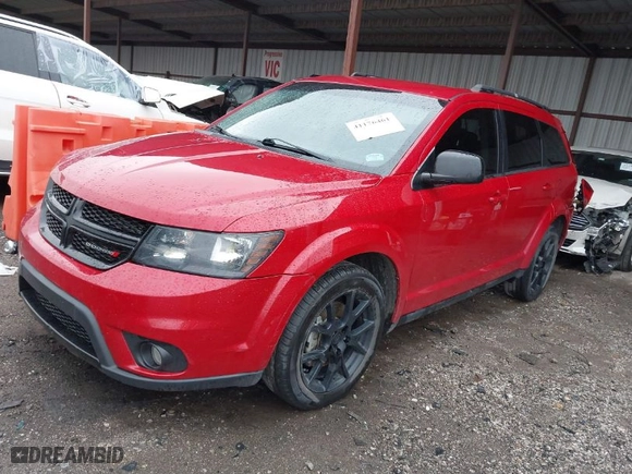 2017 Dodge Journey SXT with VIN 3C4PDCBG8HT566114, listed as a IAAI auction lot 41176461 with 111,644 mi miles. Bid and sale history available at carsss.com. Image 2.