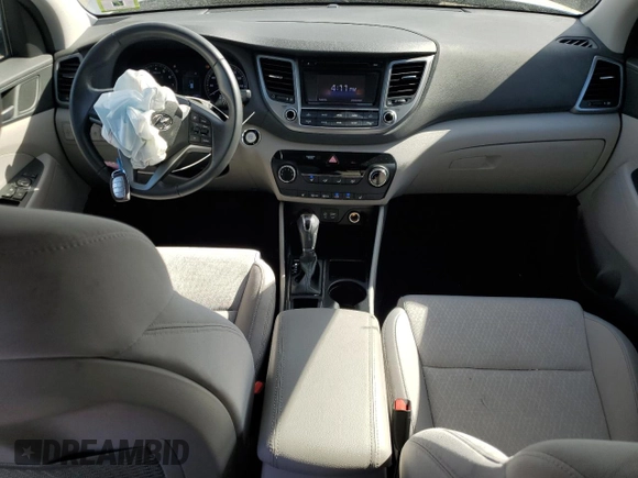 2017 Hyundai Tucson Sport with VIN KM8J3CA20HU301462, listed as a Copart auction lot 54178935 with 42,940 mi miles and Salvage Title. Bid and sale history available at DreamBid. Image 8.