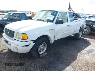 2001 Ford Ranger XLT Appearance with VIN 1FTYR14EX1PB68855, listed as a IAAI auction lot 41749353 with 277,238 mi miles. Bid and sale history available at carsss.com. Image 17.