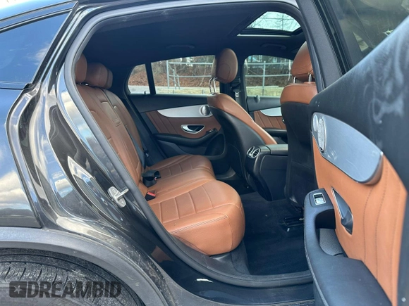 2021 Mercedes-Benz GLC with VIN W1N0J8EB7MF895505, listed as a Copart auction lot 85202614 with 134,464 mi miles and Clean Title. Bid and sale history available at carsss.com. Image 8.