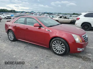 2013 Cadillac CTS Premium with VIN 1G6DS5E37D0103887, listed as a Copart auction lot 57390915 with 104,415 mi miles and Salvage title. Bid and sale history available at DreamBid. Image 4.