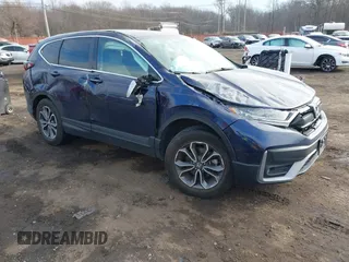 2022 Honda CR-V EX-L with VIN 5J6RW2H82NA011590, listed as a IAAI auction lot 41283171 with 1 mi miles. Bid and sale history available at carsss.com. Image 1.