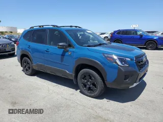 2023 Subaru Forester Wilderness with VIN JF2SKAMC9PH456962, listed as a Copart auction lot 58353725 with 21,487 mi miles and Salvage title. Bid and sale history available at DreamBid. Image 4.