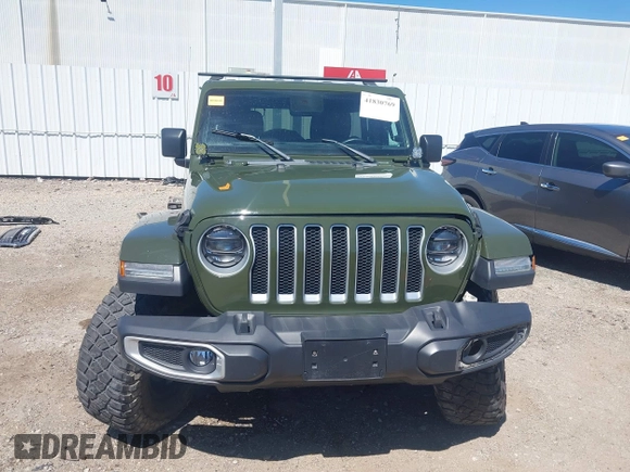 2020 Jeep Wrangler Unlimited Sahara High Altitude with VIN 1C4HJXEG8LW283103, listed as a IAAI auction lot 41830769 with 39,447 mi miles and . Bid and sale history available at DreamBid. Image 12.