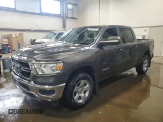 2022 Ram 1500 Tradesman with VIN 1C6SRFGT3NN465956, listed as a Copart auction lot 46492025 with 39,812 mi miles and Clean title. Bid and sale history available at DreamBid. Image 1.