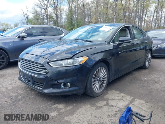 2015 Ford Fusion Titanium with VIN 3FA6P0D99FR300200, listed as a IAAI auction lot 42037306 with 232,095 mi miles. Bid and sale history available at carsss.com. Image 2.