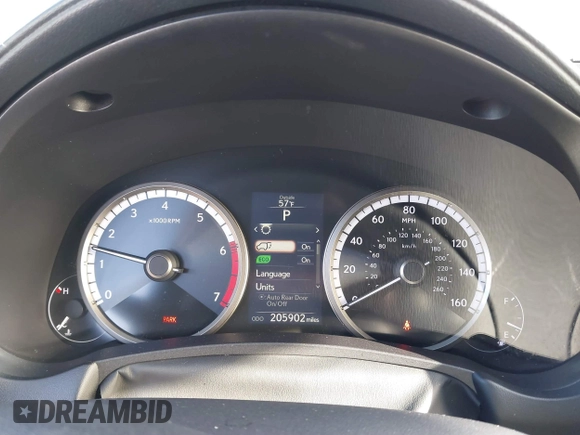 2015 Lexus NX 200t with VIN JTJBARBZ2F2002932, listed as a IAAI auction lot 41797857 with 205,902 mi miles and . Bid and sale history available at DreamBid. Image 7.