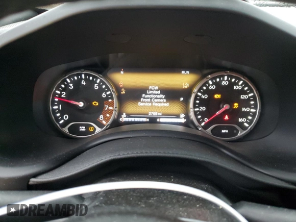 2023 Jeep Renegade Altitude with VIN ZACNJDE18PPP17792, listed as a Copart auction lot 54563905 with 2,768 mi miles and Salvage title. Bid and sale history available at DreamBid. Image 9.
