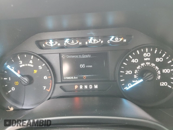 2019 Ford F-150 XL with VIN 1FTEX1CPXKFB34725, listed as a Copart auction lot 55828445 with 79,828 mi miles and Salvage title. Bid and sale history available at DreamBid. Image 9.