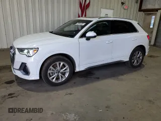 2023 Audi Q3 S line Premium with VIN WA1DECF32P1111976, listed as a Copart auction lot 44123615 with 44,249 mi miles and Clean title. Bid and sale history available at DreamBid. Image 1.