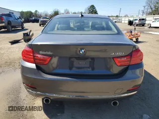 2014 BMW 4 Series 435i with VIN WBA3R1C55EF729211, listed as a Copart auction lot 46887555 with 71,477 mi miles and Salvage Title. Bid and sale history available at carsss.com. Image 6.