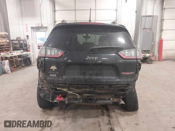 2020 Jeep Cherokee Trailhawk z VIN 1C4PJMBX4LD507364, wystawiony jako IAAI lot #41202333 z przebiegiem 90 000 mil mil oraz . Historia ofert i sprzedaży dostępna na DreamBid. Obrazek 16.