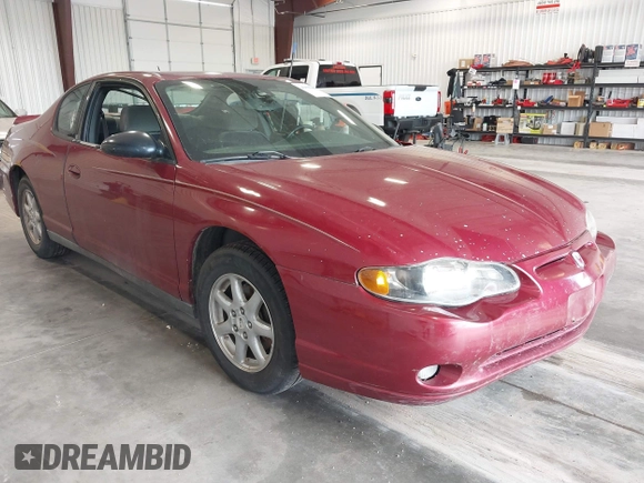 2005 Chevrolet Monte Carlo LS с VIN 2G1WW12E959311651, выставлен на аукционе IAAI как лот 42509406 с пробегом 270 914 миль миль и . История ставок и продаж доступна на DreamBid. Изображение 1.