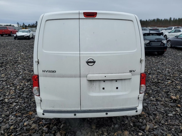 2021 Nissan NV200 Compact Cargo SV with VIN 3N6CM0KN2MK694681, listed as a Copart auction lot 78893833 with 59,540 mi miles. Bid and sale history available at carsss.com. Image 6.