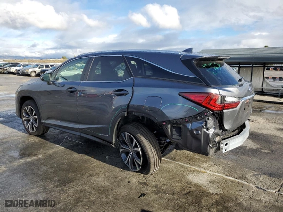 2022 Lexus RX with VIN JTJHGKFA0N2027489, listed as a Copart auction lot 71118022 with 3,376 mi miles. Bid and sale history available at carsss.com. Image 2.