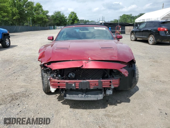 2019 Ford Mustang EcoBoost z VIN 1FATP8UH5K5200696, wystawiony jako Copart lot #65051125 z przebiegiem 23 411 mil mil oraz Czysty tytuł • Clean title. Historia ofert i sprzedaży dostępna na DreamBid. Obrazek 5.