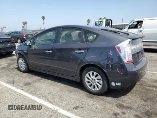 2012 Toyota Prius with VIN JTDKN3DP4C3006468, listed as a Copart auction lot 61758325 with 124,796 mi miles and Salvage title. Bid and sale history available at DreamBid. Image 2.