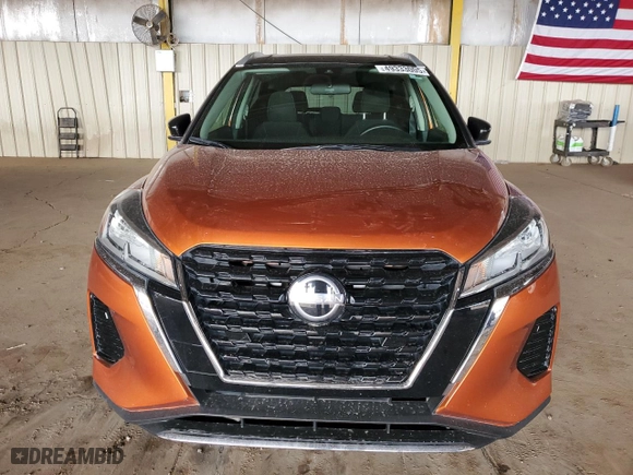 2023 Nissan Kicks SV with VIN 3N1CP5CV7PL482687, listed as a Copart auction lot 49333005 with 19,107 mi miles and Salvage Title. Bid and sale history available at carsss.com. Image 5.
