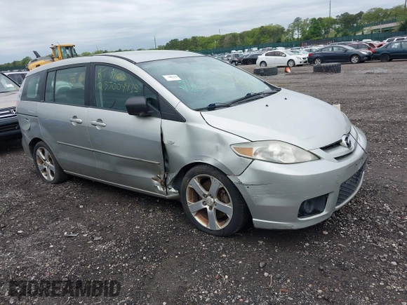 2007 Mazda 5 Touring with VIN JM1CR29L570158291, listed as a IAAI auction lot 42267447 with Not provided miles and . Bid and sale history available at DreamBid. Image 1.