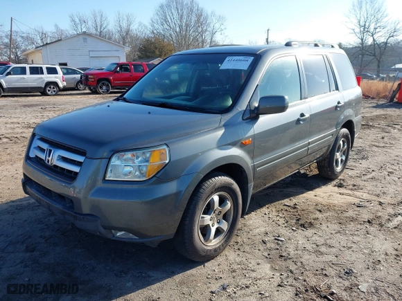 2008 Honda Pilot EX with VIN 5FNYF18498B007265, listed as a IAAI auction lot 41440608 with 148,351 mi miles. Bid and sale history available at carsss.com. Image 2.