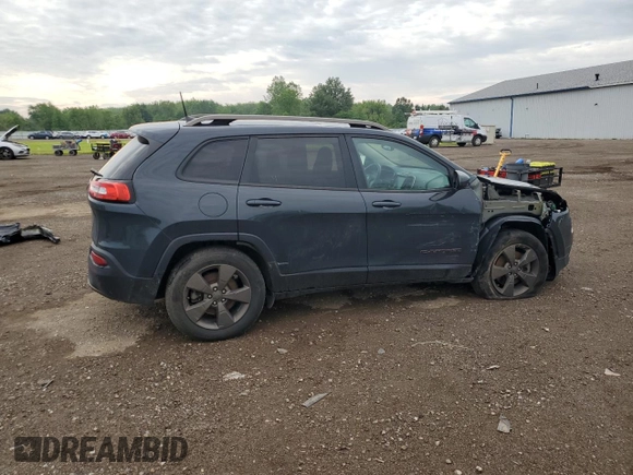 2016 Jeep Cherokee Altitude with VIN 1C4PJMCB0GW348615, listed as a Copart auction lot 61194105 with 124,840 mi miles and Salvage title. Bid and sale history available at DreamBid. Image 3.