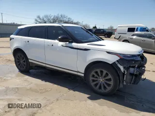 2018 Land Rover Range Rover Velar R-Dynamic SE with VIN SALYL2RX1JA776504, listed as a Copart auction lot 48592815 with 86,125 mi miles and Salvage Title. Bid and sale history available at carsss.com. Image 4.