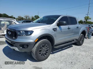 2023 Ford Ranger XL with VIN 1FTER4FH3PLE03480, listed as a Copart auction lot 57113605 with 32,540 mi miles and Salvage title. Bid and sale history available at DreamBid. Image 1.