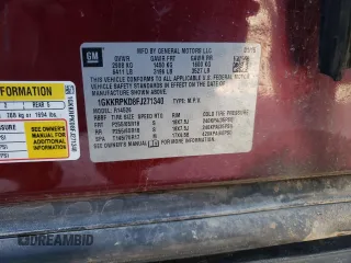 2015 GMC Acadia SLE with VIN 1GKKRPKD8FJ271340, listed as a Copart auction lot 60873515 with 264,652 mi miles and Clean title. Bid and sale history available at DreamBid. Image 13.