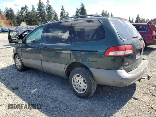 2001 Toyota Sienna LE with VIN 4T3ZF13C81U380901, listed as a Copart auction lot 54053615 with 194,910 mi miles and Salvage Title. Bid and sale history available at DreamBid. Image 2.