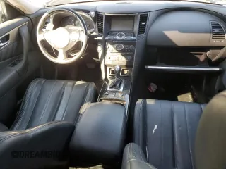 2016 Infiniti QX70 with VIN JN8CS1MU2GM670540, listed as a Copart auction lot 48196665 with Not Provided miles and Salvage Title. Bid and sale history available at DreamBid. Image 8.