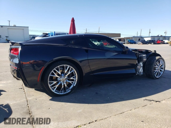 2016 Chevrolet Corvette Z51 3LT z VIN 1G1YM2D71G5102584, wystawiony jako Copart lot #80542584 z przebiegiem 33 486 mil mil oraz Szkoda całkowita • Salvage title. Historia ofert i sprzedaży dostępna na DreamBid. Obrazek 3.