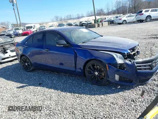 2013 Cadillac ATS Premium with VIN 1G6AF5S32D0168190, listed as a IAAI auction lot 41585188 with 112,198 mi miles. Bid and sale history available at carsss.com. Image 1.