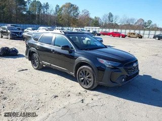 2023 Subaru Outback Onyx Edition with VIN 4S4BTALC0P3172321, listed as a IAAI auction lot 41029087 with 31,419 mi miles. Bid and sale history available at carsss.com. Image 1.
