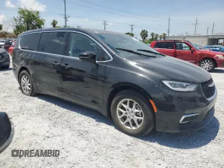 2023 Chrysler Pacifica Touring L с VIN 2C4RC1BG0PR606557, выставлен на аукционе Copart как лот 57833105 с пробегом 18 551 миль миль и Списание • Salvage title. История ставок и продаж доступна на DreamBid. Изображение 4.
