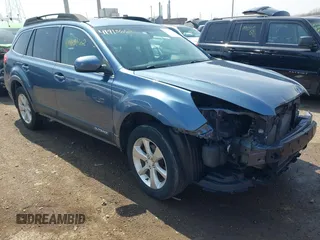 2013 Subaru Outback Premium with VIN 4S4BRBGC2D3316834, listed as a IAAI auction lot 41913662 with 135,938 mi miles and . Bid and sale history available at DreamBid. Image 1.