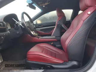 2017 Lexus RC with VIN JTHSM5BC6H5002401, listed as a Copart auction lot 81254444 with 55,934 mi miles and Salvage Title. Bid and sale history available at carsss.com. Image 7.