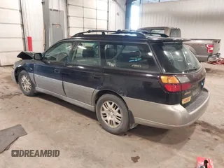 2002 Subaru Legacy Outback VDC with VIN 4S3BH896X27657535, listed as a IAAI auction lot 41733830 with 175,799 mi miles and . Bid and sale history available at DreamBid. Image 3.