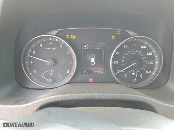 2018 Hyundai Elantra SEL with VIN 5NPD84LFXJH247998, listed as a Copart auction lot 51104125 with 71,742 mi miles and Salvage Title. Bid and sale history available at carsss.com. Image 9.