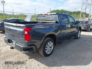 2021 Chevrolet Silverado 1500 Custom with VIN 1GCPYBEK1MZ450268, listed as a IAAI auction lot 42184650 with 30,642 mi miles and . Bid and sale history available at DreamBid. Image 4.