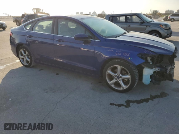 2016 Ford Fusion S with VIN 3FA6P0G78GR254502, listed as a Copart auction lot 53247045 with 123,801 mi miles and Salvage Title. Bid and sale history available at carsss.com. Image 4.
