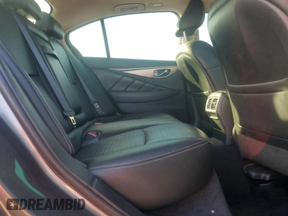 2018 Infiniti Q50 Sport with VIN JN1EV7AP8JM357774, listed as a Copart auction lot 41694395 with 91,918 mi miles and Salvage Title. Bid and sale history available at carsss.com. Image 10.