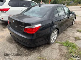 2006 BMW 5 Series 550i with VIN WBANB53506CP00450, listed as a Copart auction lot 83744374 with Not Provided miles and Clean Title. Bid and sale history available at DreamBid. Image 4.