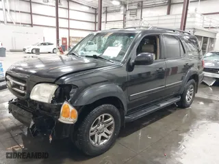 2004 Toyota Sequoia Limited with VIN 5TDZT38A24S226055, listed as a IAAI auction lot 40219005 with 226,445 mi miles. Bid and sale history available at carsss.com. Image 18.