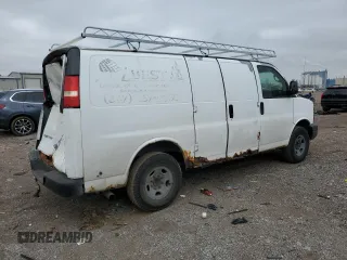 2007 Chevrolet Express Cargo z VIN 1GCHG35U971137504, wystawiony jako Copart lot #54410105 z przebiegiem 266 049 mil mil oraz Szkoda całkowita • Salvage title. Historia ofert i sprzedaży dostępna na DreamBid. Obrazek 3.