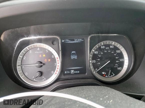 2018 Nissan Titan SV with VIN 1N6AA1EK7JN502927, listed as a Copart auction lot 47693425 with 95,309 mi miles and Salvage Title. Bid and sale history available at carsss.com. Image 9.