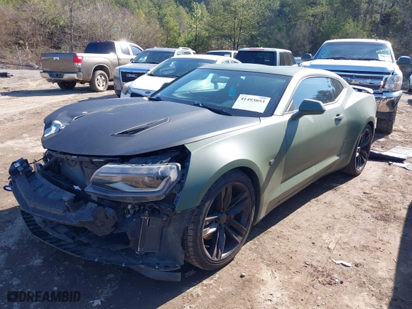 2017 Chevrolet Camaro 1SS with VIN 1G1FF1R72H0172498, listed as a IAAI auction lot 41493053 with 115,465 mi miles. Bid and sale history available at carsss.com. Image 17.